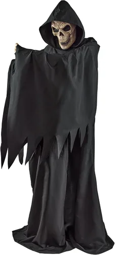 Vista 3 de Spirit Halloween - Animatrónico de 6 pies y 6 pulgadas en el corazón negro, multicolor