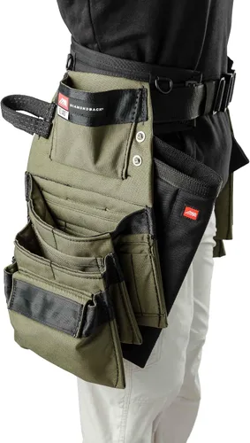 Vista 5 de Sistema de cinturón de herramientas Diamondback Denali 2.0 - Incluye cinturón Diamondback de 15 cm, fundas para martillo y barra plana - Perfecto