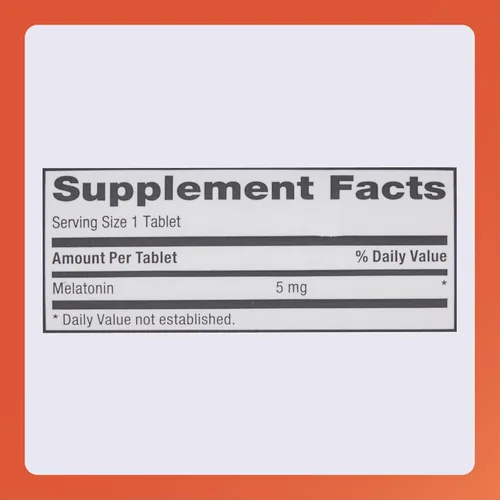 Vista 5 de Rugby - Tabletas de melatonina de 5 mg - Suplemento dietético - 90 unidades (1 paquete)