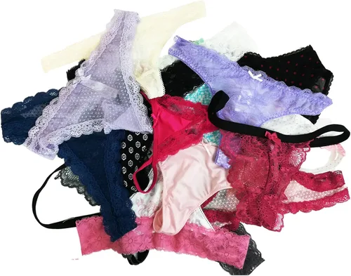 Vista 2 de jooniyaa Paquete de ropa interior para mujer tanga con espalda en T tanga con tanga