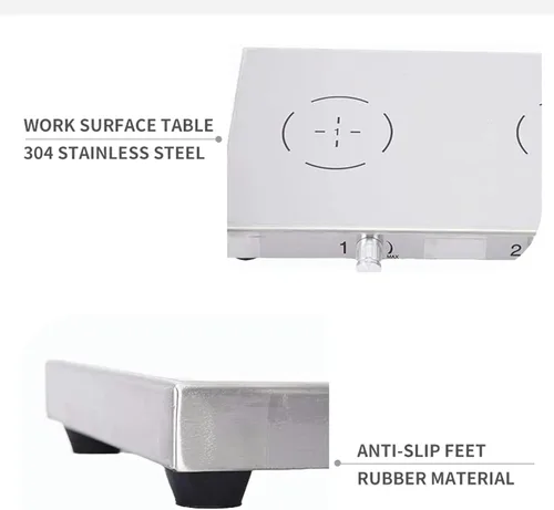 Vista 4 de Magnetic Lab Stirrer/Stir Plate, 1/2/4/6 Multi-Position Magnetic Stirrer, 200-2000Rpm Home/Lab Magnetic Stir Plate, Blending Equipment(4)