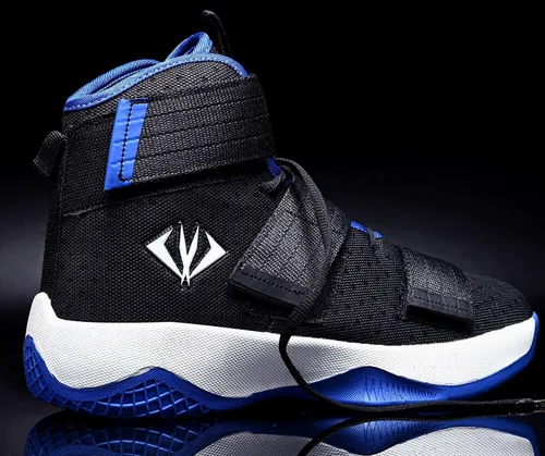 Vista 3 de YAXE Zapatillas de deporte altas de moda unisex para correr, tenis y baloncesto