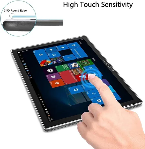 Vista 4 de Megoo Protector de pantalla para Surface Book 2/Book1 de 13.5 pulgadas (2017-2019), protector de vidrio premium, resistente a los rayones