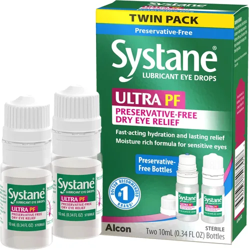 Vista 7 de Systane Ultra PF - Gotas para ojos sin conservantes, 10 ml