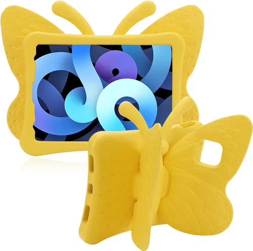 Vista 10 de Simicoo Funda de mariposa 3D para iPad 10.2 9 8 7 niños con soporte Lite de espuma EVA a prueba de golpes resistente funda para tableta para niñas