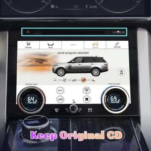 Vista 3 de para Land Rover Range Rover Vogue L405 Aire acondicionado Control de clima Panel AC 10.4 pulgadas LCD pantalla táctil 2013 2014 2015 2016 2017 año