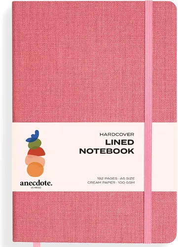 Vista 33 de ANECDOTE. Cuaderno pequeño (paquete de 2) – Diario de bolsillo de alta calidad para escribir notas – Compacto, duradero, diario de viaje ideal