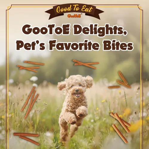 Vista 7 de Gootoe - Golosinas para perros, con alto contenido de proteínas, palitos sumergidos en pollo, 1.5 libras