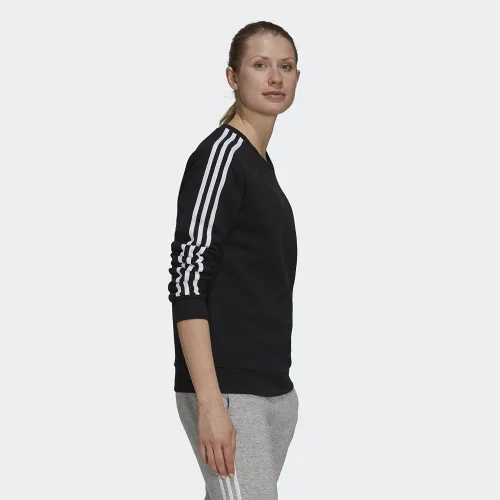 Vista 56 de adidas Sudadera Essentials de forro polar con 3 rayas para mujer