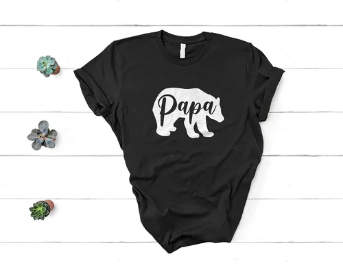 Vista 6 de Family Bear T-shirts, Matching Family Shirt, Mama Bear Shirt, Papa Bear Shirt, Baby Bear Tee, Bear Family Gifts, Cute Family Shirts, Bear Family