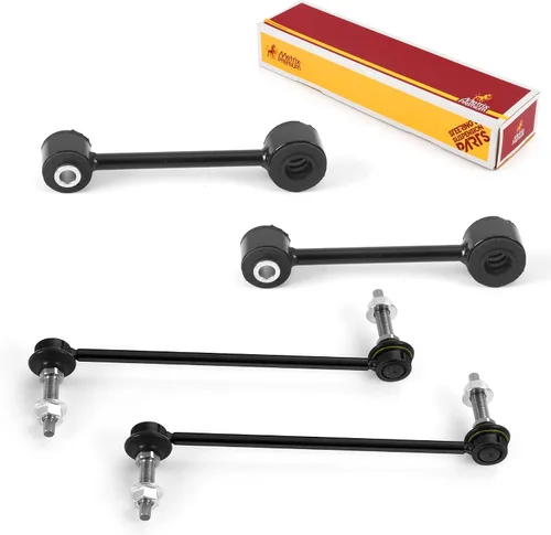 Vista 77 de Metrix Premium Chassis Parts - Kit de 4 piezas de barra estabilizadora delantera y trasera con enlace de extremo de barra estabilizadora para Ford