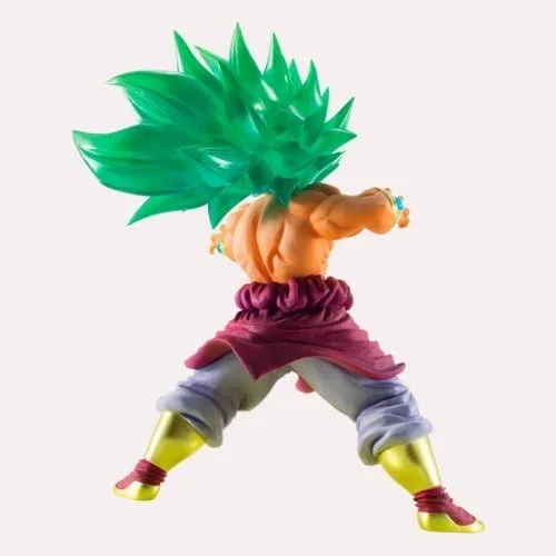 Vista 4 de Dragon Ball Kai Hybrid Grade Super Saiyan 3 Broly Exclusiva Figura de 6.6 pulgadas