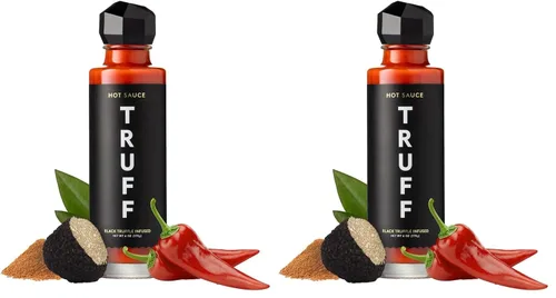 Vista 8 de TRUFF - Salsa picante gourmet con chiles maduros, trufa negra, néctar de agave orgánico, una experiencia de sabor ultra única en una botella de 6