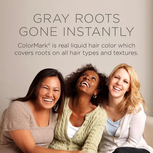 Vista 6 de ColorMark Pro Dark Auburn - Varita de retoque de raíz gris líquida, color real para el cabello