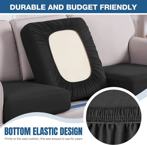 Vista 5 de TAOCOCO Fundas de Cojines de Sofá Elásticas Fundas de Asiento de Silla para Sillón, Fundas de Asiento de Sofá de 1 Pieza Protector de Muebles Suave