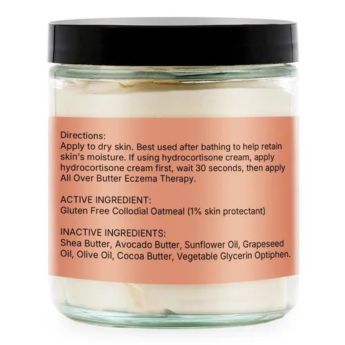 Vista 8 de Chatham Natural Skin Care Crema para aliviar el eccema All Over Butter de 3 onzas, piel seca, picazón, cara, pies y manos. Confiada por familias