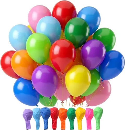 Vista 26 de Mr. Pen - Globos, 12 pulgadas, paquete de 54, negro, globos de fiesta Globos de látex negros para cumpleaños, graduación, Año Nuevo, Halloween