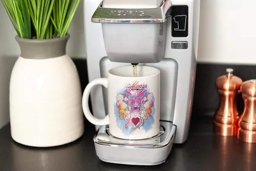 Vista 5 de Harry Potter Taza de café Always de 11 onzas, diseño colorido de Doe Patronus, regalo para niños, niñas, adolescentes, adultos, mujeres, día