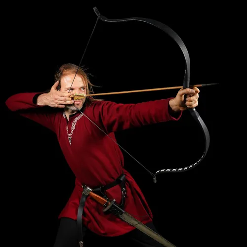 Vista 5 de Mythrojan Rana "Adventurer", ideal para Warrior Knight Vikings SCA LARP, cuero de grano completo