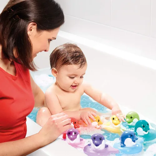 Vista 3 de LAMAZE Water Symphony - Juguete sensorial auditivo para niños pequeños, multicolor