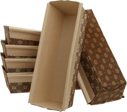 Vista 6 de Honey-Can-Do Sartén para pan junior, paquete de 25, 6 x 2.5 x 2 pulgadas