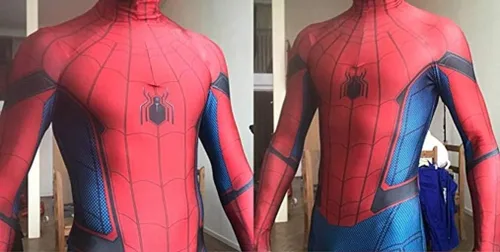 Vista 2 de Homecoming Far From Home Cosplay Suit Premium Lyrca Compression Fabric