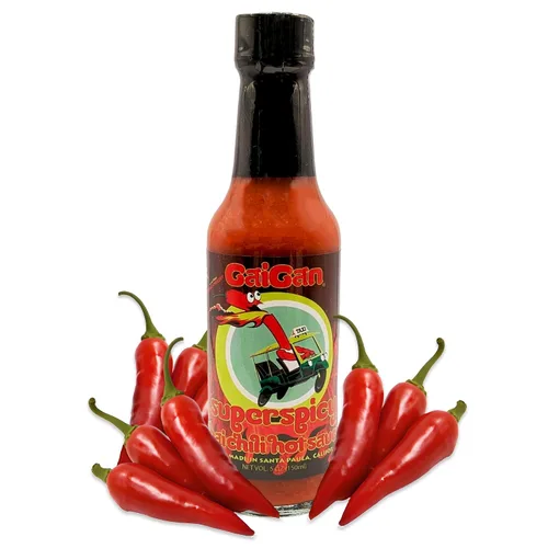Vista 11 de GaiGan - Salsa picante de ajo, chile tailandés y glaseado, condimentos veganos totalmente naturales sin gluten con bajo contenido de sodio y sin