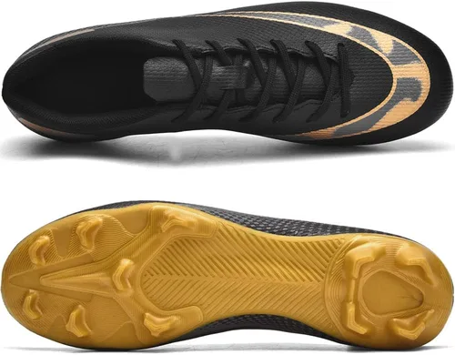 Vista 3 de Zapatos de fútbol para hombre, para interiores y exteriores, cómodos, zapatos de fútbol profesionales, para jóvenes, niños, tenis de entrenamiento