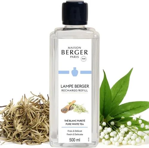 Vista 13 de MAISON BERGER Lampe Berger Recambio, 16.9 fl oz, Amber's Sun Catalytic Lamp Fragrance Refill, Helps Neutralize Odors, ~80 h Fragrance Diffusion