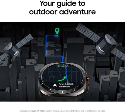Vista 7 de SAMSUNG Galaxy Watch Ultra 47mm LTE AI Smartwatch con puntuación de energía, consejos de bienestar, seguimiento de frecuencia cardíaca, monitor