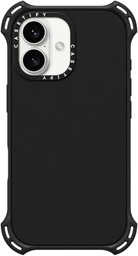 Vista 51 de CASETiFY Funda Bounce para iPhone 16 Pro [a prueba de golpes, 21.3 pies, protección contra caídas de grado militar 6X, compatible con Magsafe] Azul