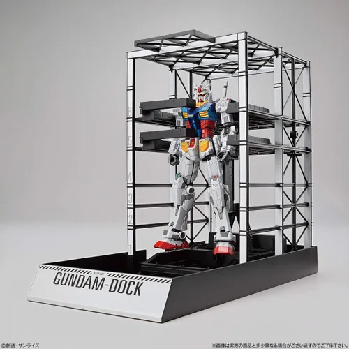 Vista 2 de BANDAI Gundam Factory Yokohama RX-78F00 Gundam y G-Dock HG 1/144 Kit