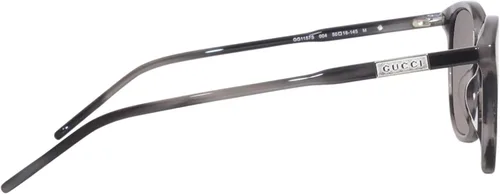 Vista 3 de Gucci GG1157S 004 GreyBrown Soft Round Mens Sunglasses