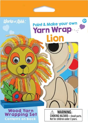 Vista 9 de Works of Ahhh Mini Craft Set - Juego de manualidades familiares para construir y pintar casa de pájaros