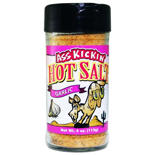 Vista 8 de ASS KICKIN' Hot & Chile - Sal de lima – Tarro coctelero de 3.2 onzas – Sal saborizada perfecta para condimentos de palomitas de maíz, sal