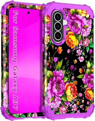 Vista 20 de Hekodonk Funda para Galaxy A17 5G, tres capas de protección resistente a prueba de golpes, plástico duro+silicona suave, funda protectora de cuerpo