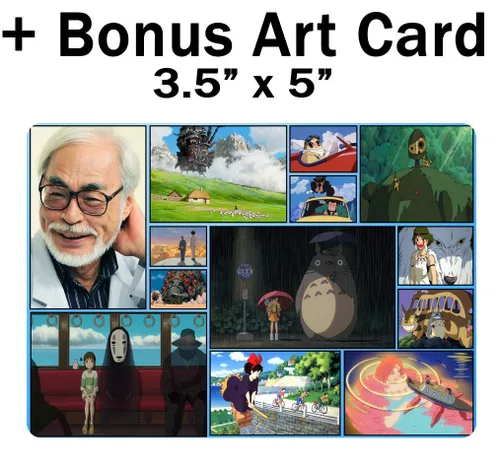 Vista 2 de The Founders Collection Written Directed by Hayao Miyazaki Nausicaa of the Valley of the Wind Castle in the Sky My Neighbor Totoro Kikis