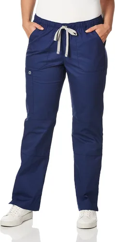 Vista 14 de WonderWink, pantalones elásticos resistentes para mujer de Wonderwork, talla petite plus Negro