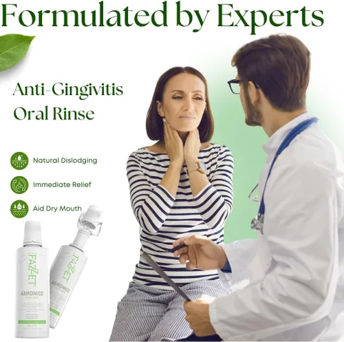 Vista 9 de Enjuague de amígdalas, enjuague oral natural para calmar las amígdalas, combatir el mal aliento y aliviar la boca seca, sin alcohol, tintes, gluten
