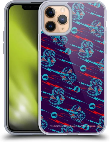 Vista 205 de Head Case Designs Funda de gel suave con licencia oficial de Cobra Kai Eagle Fang Logo Key Art compatible con Apple iPhone 7 Plus/iPhone 8 Plus