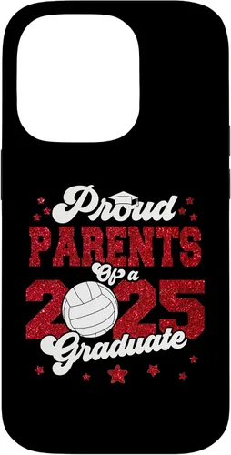 Vista 17 de iPhone 16 Parents of a 2025 Graduate Prom Graduation 25 VolleyBall Case
