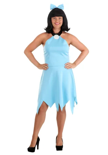 Vista 5 de Vestido de Disfraz de Betty Rubble para Mujer Multicolor
