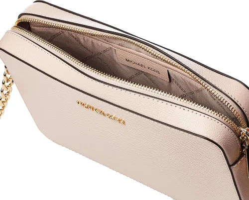 Vista 5 de MICHAEL Michael Kors Jet Set - Juego de cruz de piel Saffiano grande