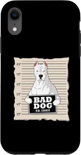 Vista 8 de iPhone 15 Dogo Argentino mug shot guilty dog Case