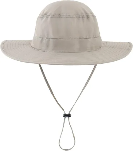 Vista 2 de Home Prefer Sombrero para sol para el aire libre con protección UV, secado rápido, unisex con solapa para proteger el cuello
