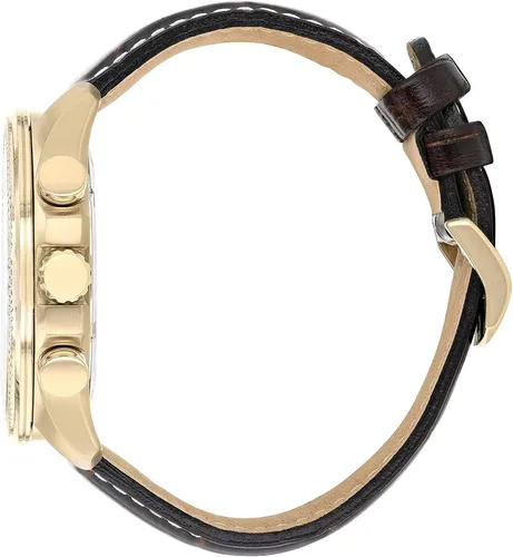 Vista 4 de Citizen BL5403-03X Eco-Drive, reloj con pulsera de cuero para hombres