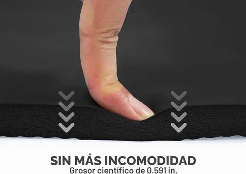 Vista 2 de Ewedoos Rodillera de yoga – Alfombrilla antideslizante para ejercicios de suelo – Accesorio para esterilla de yoga