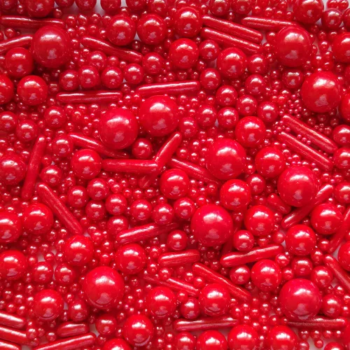 Vista 7 de Gránulos de Azúcar de Perlas Negras Comestibles Caramelos Mezcla de Tamaños para Hornear Decoraciones Comestibles para Pasteles Coberturas