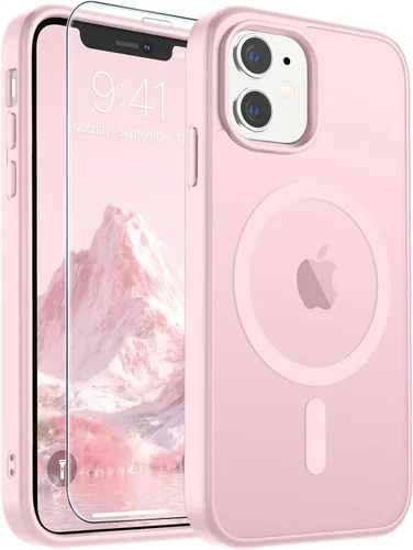 Vista 273 de SUPFINE Funda magnética para iPhone SE 2022 (3ª)/2020 (2ª), iPhone 8 (compatible con MagSafe) (protección contra caídas de grado militar), funda
