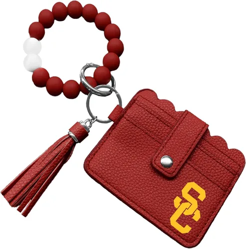 Vista 28 de Littlearth Cartera de pulsera Kansas Jayhawks NCAA, Color del